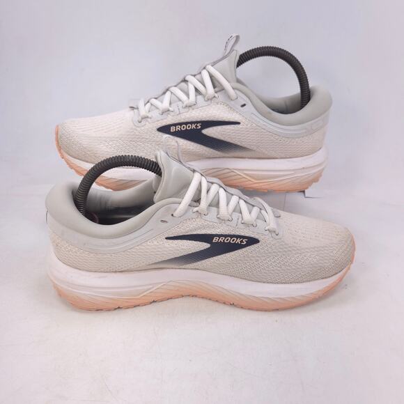 Brooks Revel 7 Athletic Running Lace Up Shoe Womens Size 9 1204241B195 White - Picture 5 of 10
